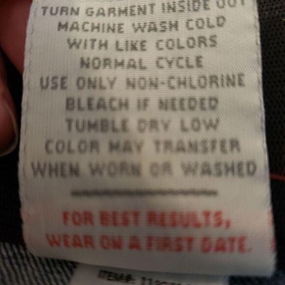 Torrid Seamed Denim Mini Skirt Sz 22 - Picture 7 of 9